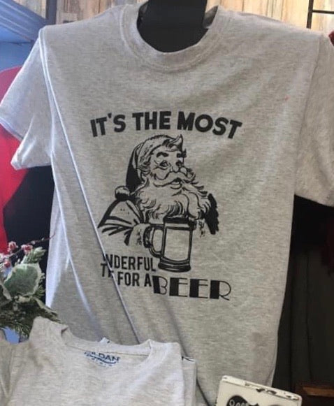 Santa-It's The Most Wonderful Time for a Beer