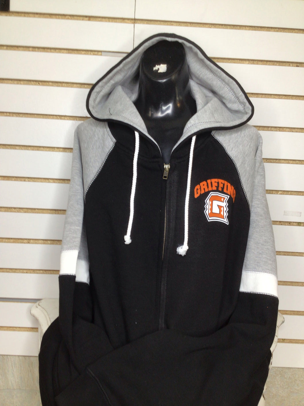 Unisex Colorblock Full Zip Hood