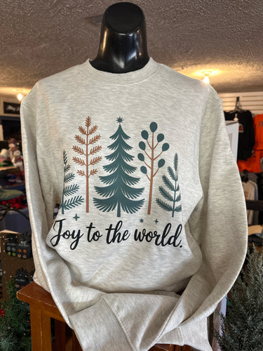 Boho Joy To The World Crewneck