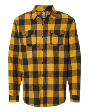 Gold/Black Flannel