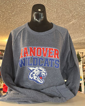 Wildcat Crewneck - Heather Blue