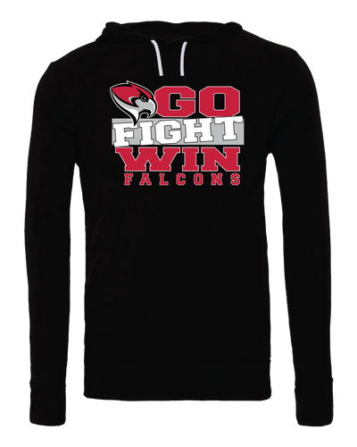 Lincoln Falcon Hoodie Go Fight Win