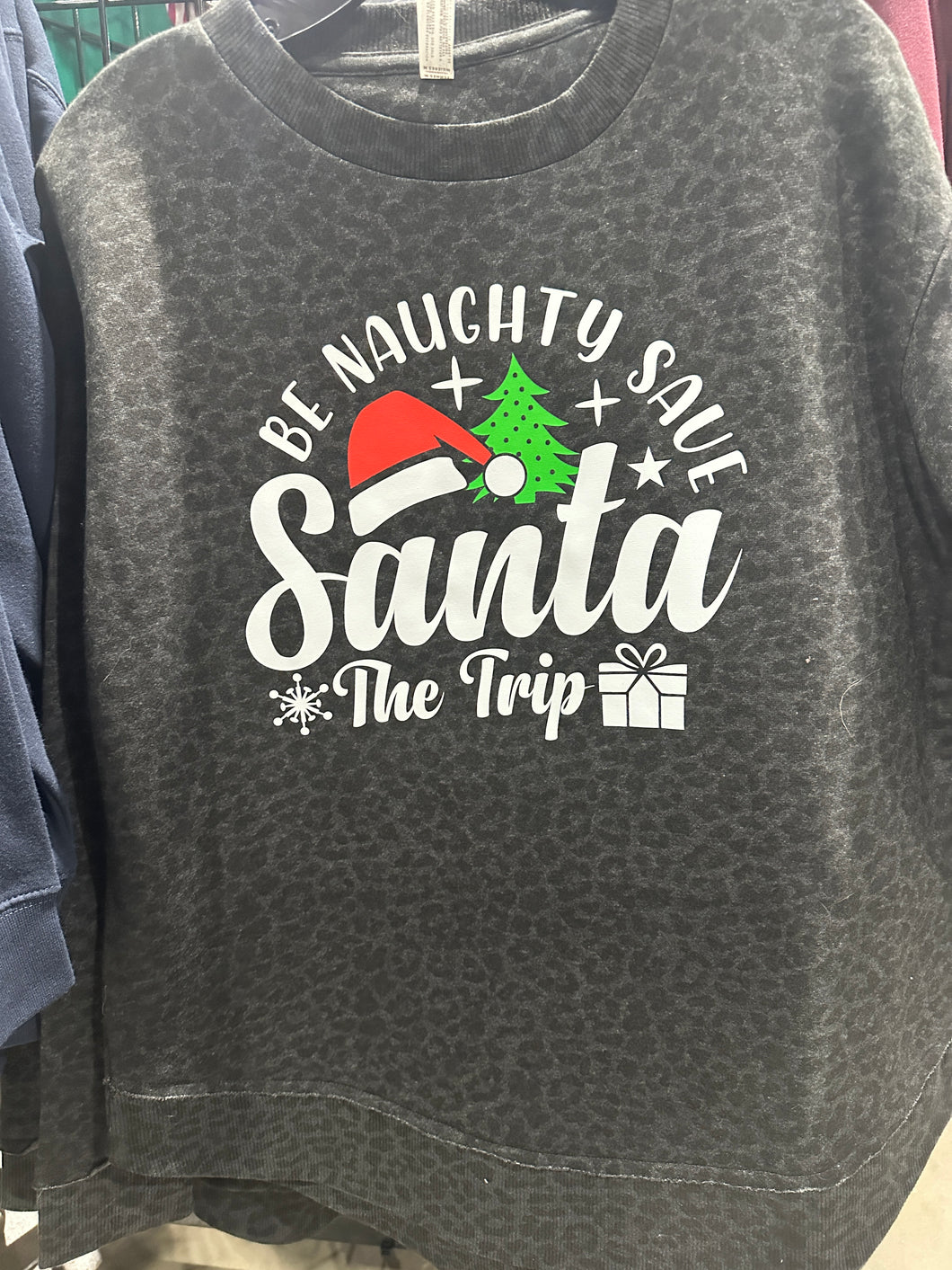 Be Naughty Leopard Crew