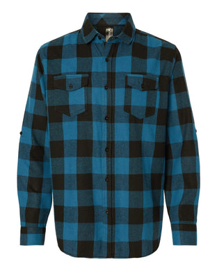 Blue/Blk Buffalo Flannel