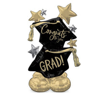 51" Tall - No Helium Balloon- Congrats To Grad Balloon