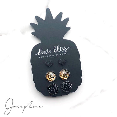 Josephine Earrings -  Trio