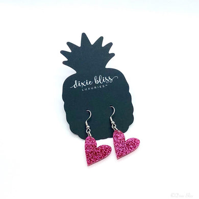 Petite Hearts Raspberry
