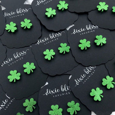 Shamrock Post Earrings