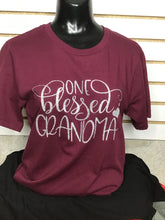 One Blessed Grandma Glitter