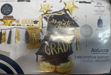 51" Tall - No Helium Balloon- Congrats To Grad Balloon
