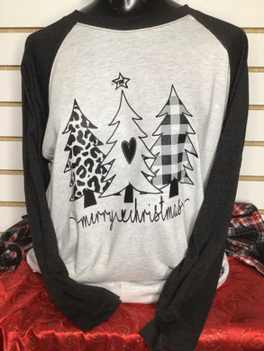 Christmas Trees - Black Buffalo & Leopard